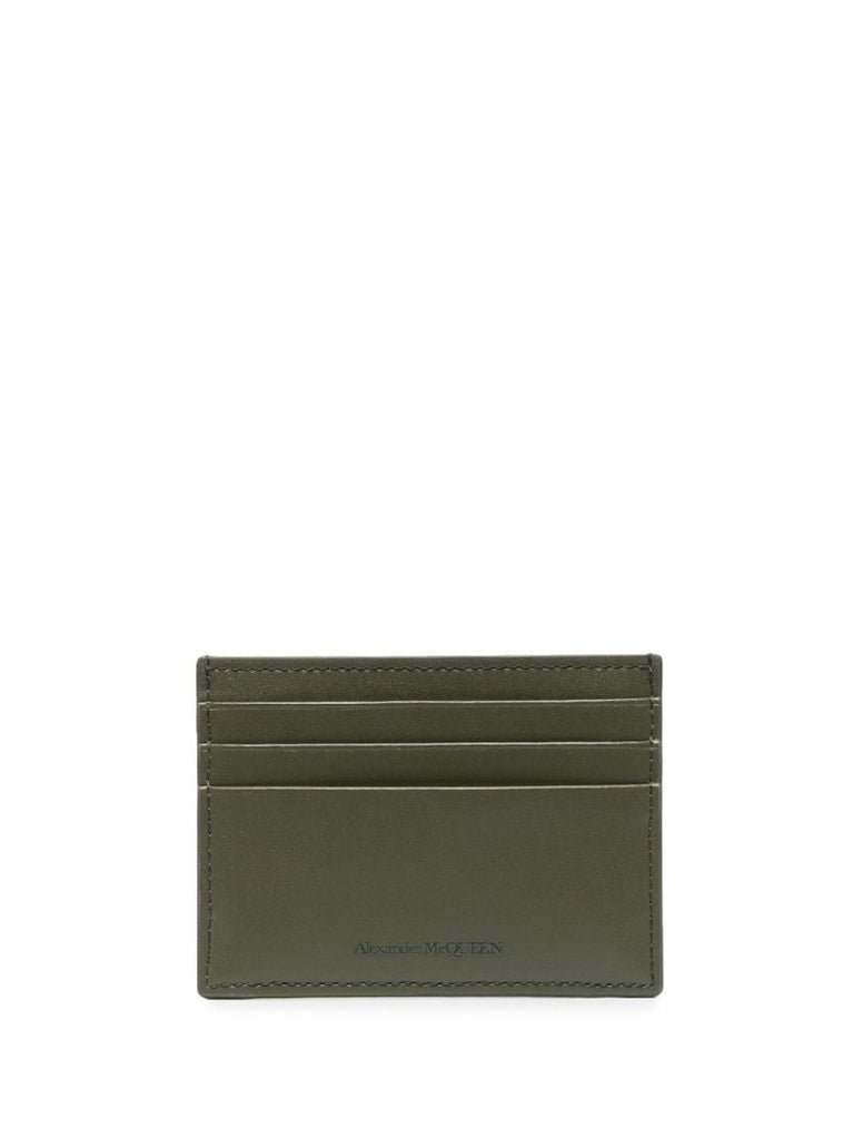 Green the Harness Leather Cardholder