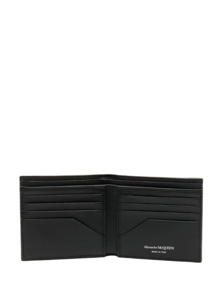 Green the Harness Leather Bi-fold Wallet