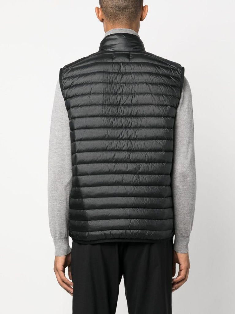 Black Quilted Vest