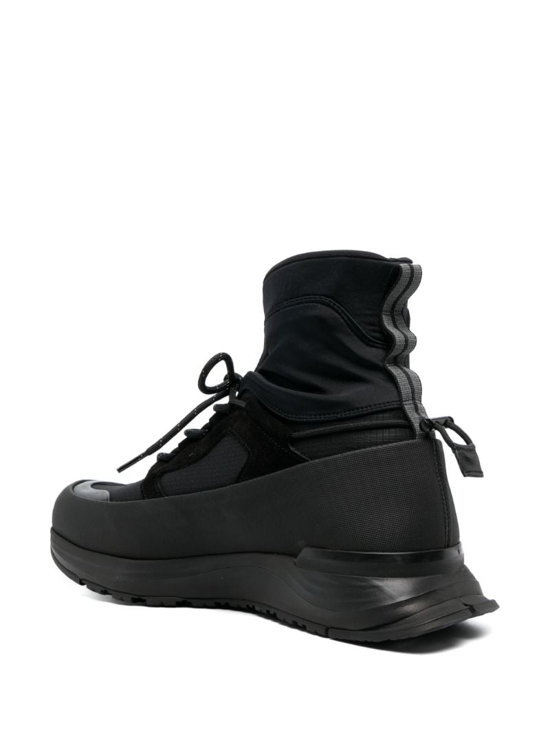 Black Glacier Trail High-top Sneakers