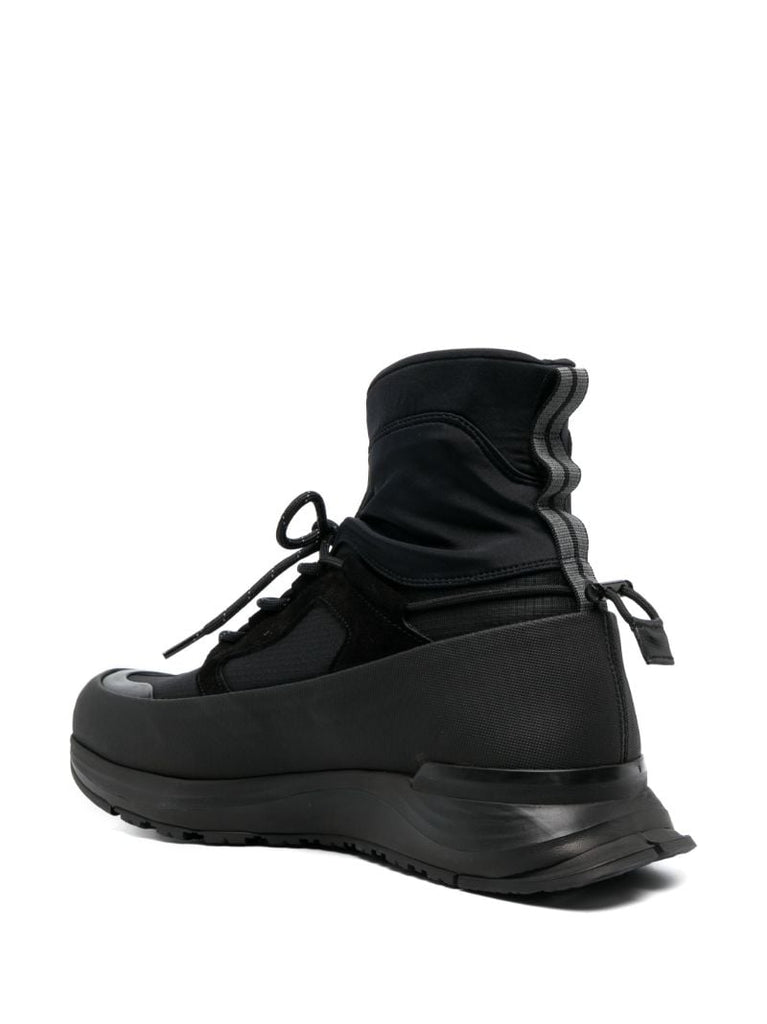 Black Glacier Trail High-top Sneakers