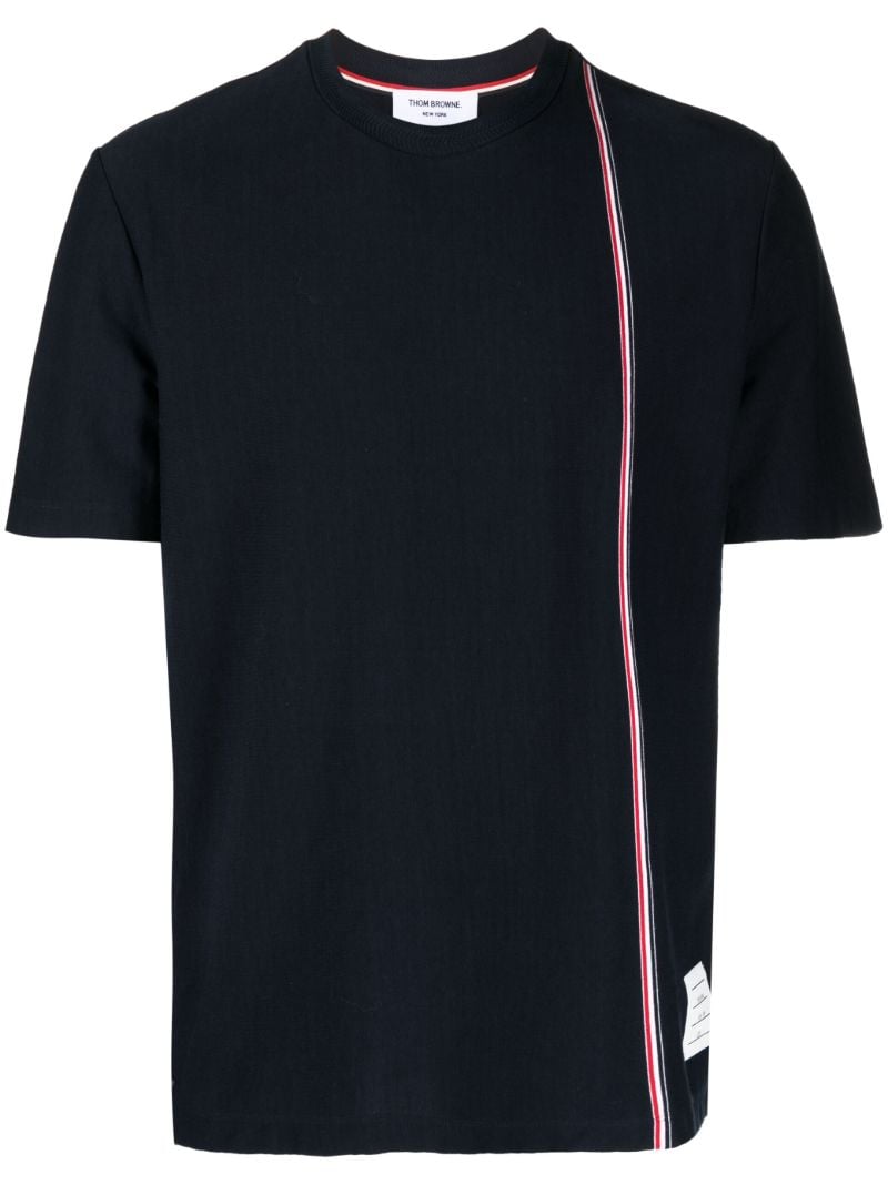 Blue Rwb Stripe Cotton T-shirt