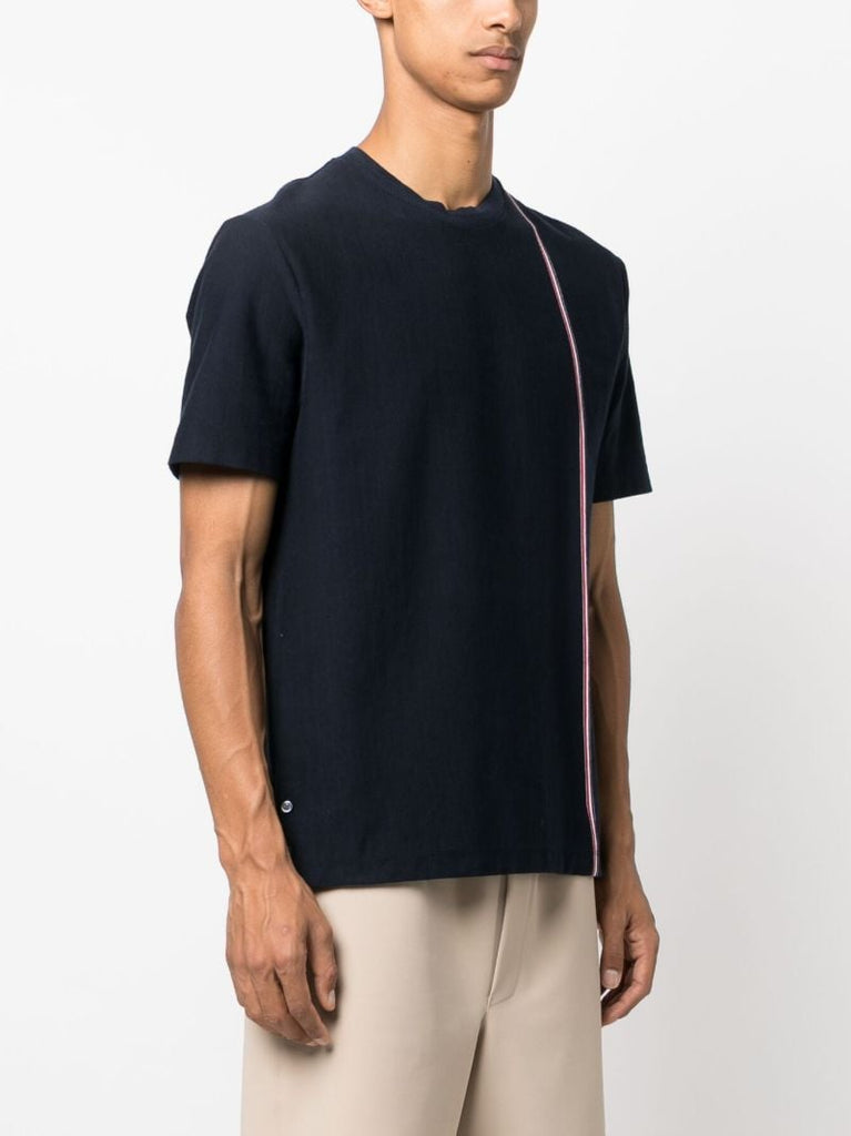 Blue Rwb Stripe Cotton T-shirt