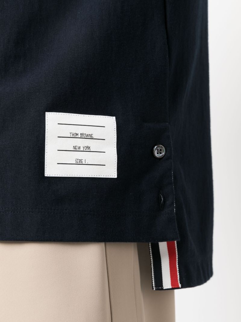 Blue Rwb Stripe Cotton T-shirt