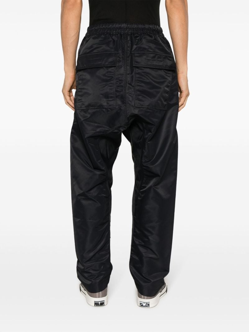 Black Drawstring Loose Trousers