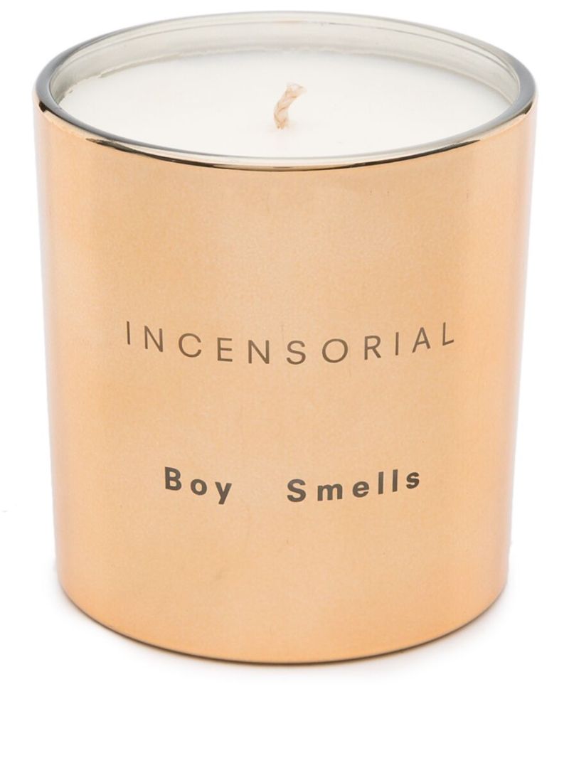 Gold-tone Incensorial Mirrored Scented Candle