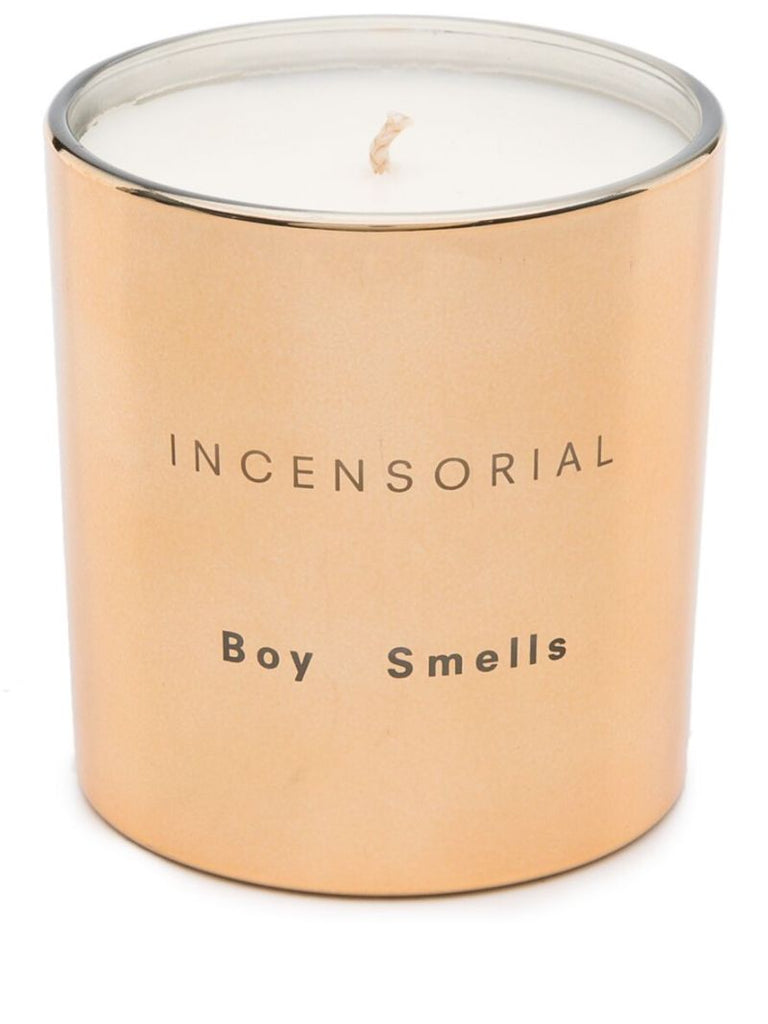 Gold-tone Incensorial Mirrored Scented Candle
