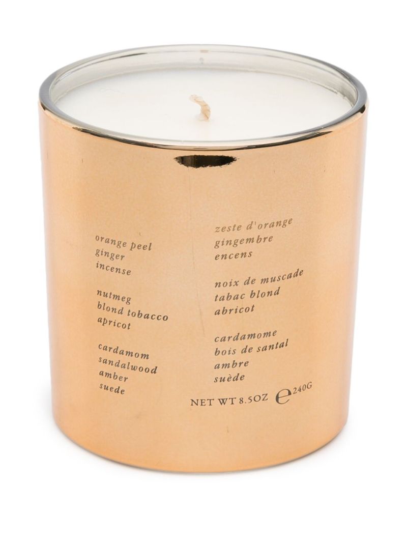 Gold-tone Incensorial Mirrored Scented Candle