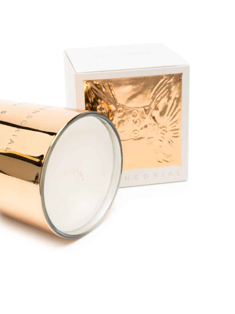 Gold-tone Incensorial Mirrored Scented Candle