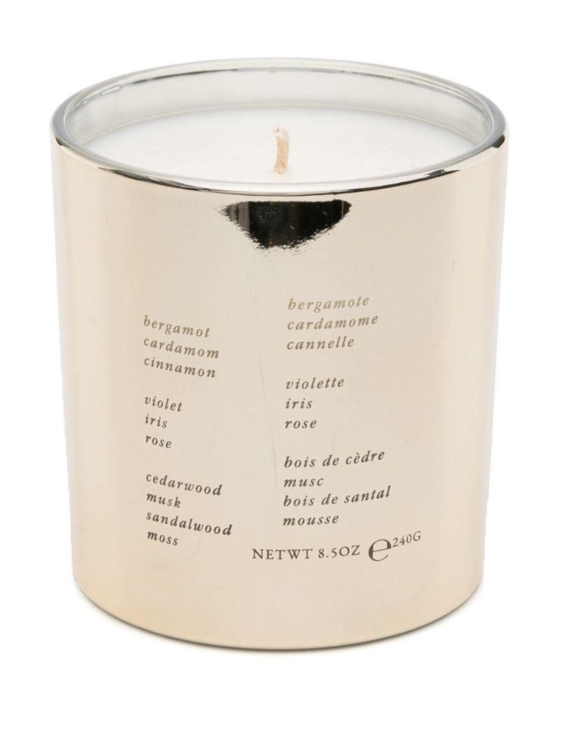 Gold-tone Broken Rosary Mirrored Scented Candle