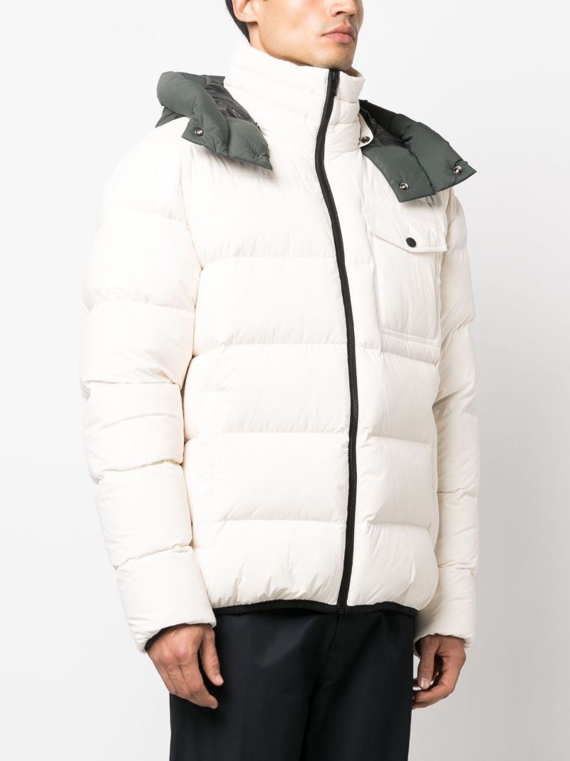 White Bedstuy Padded Jacket