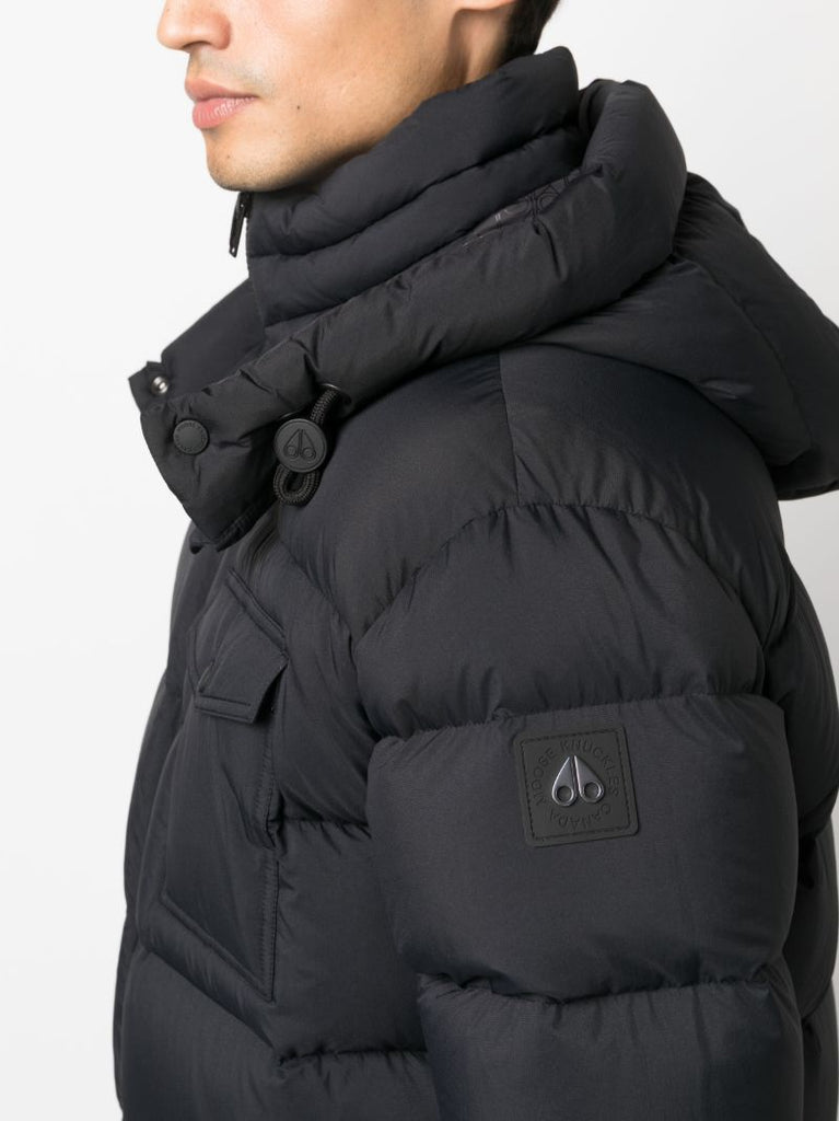 Black Bedstuy Padded Jacket