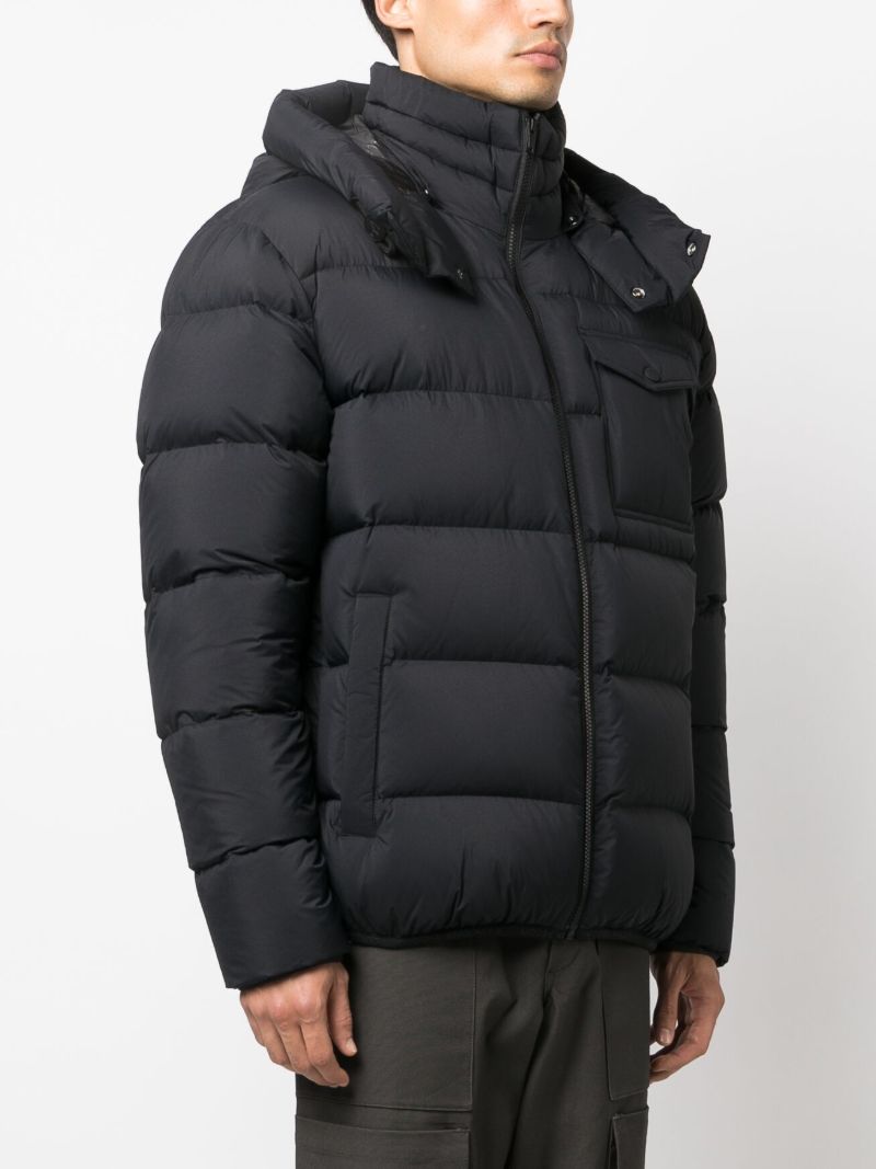 Black Bedstuy Padded Jacket