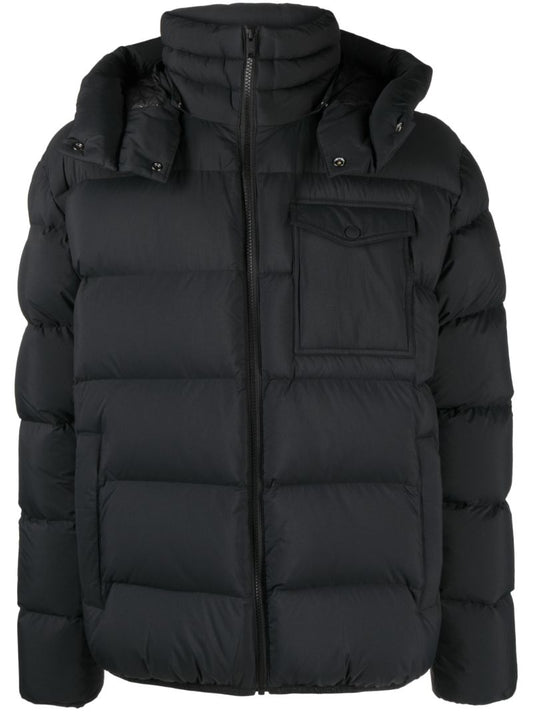 Black Bedstuy Padded Jacket