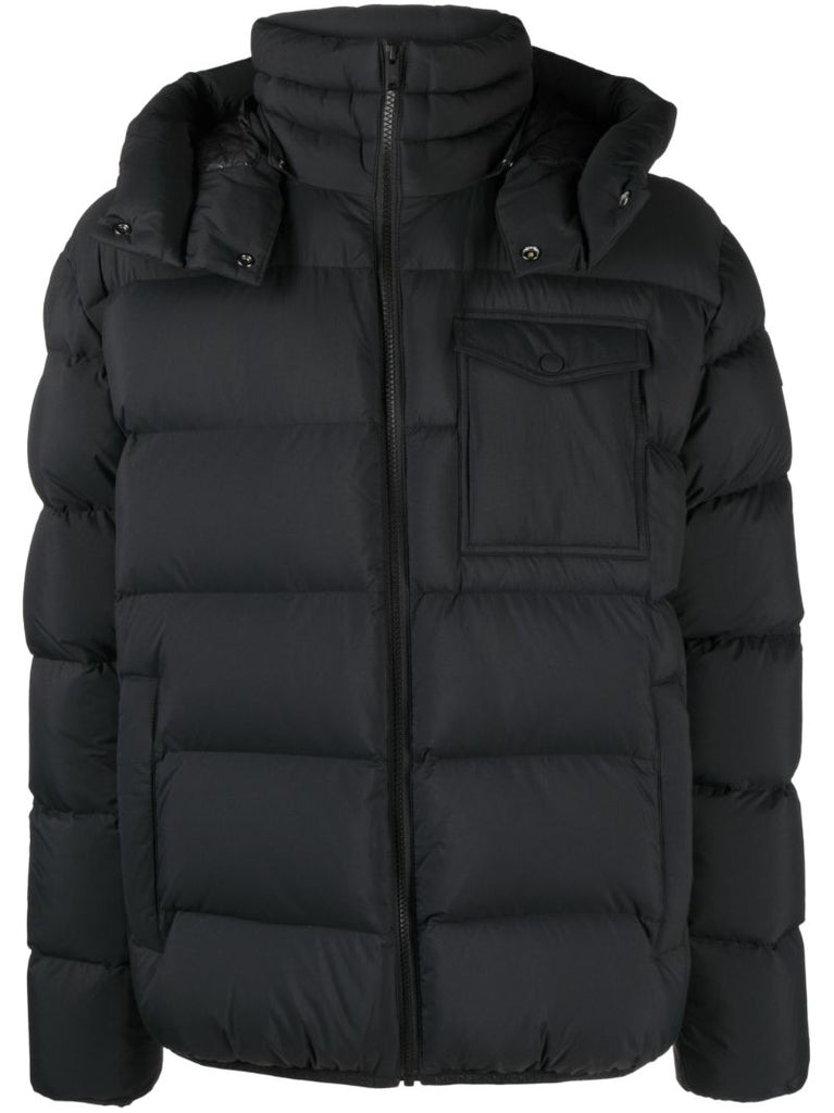 Black Bedstuy Padded Jacket