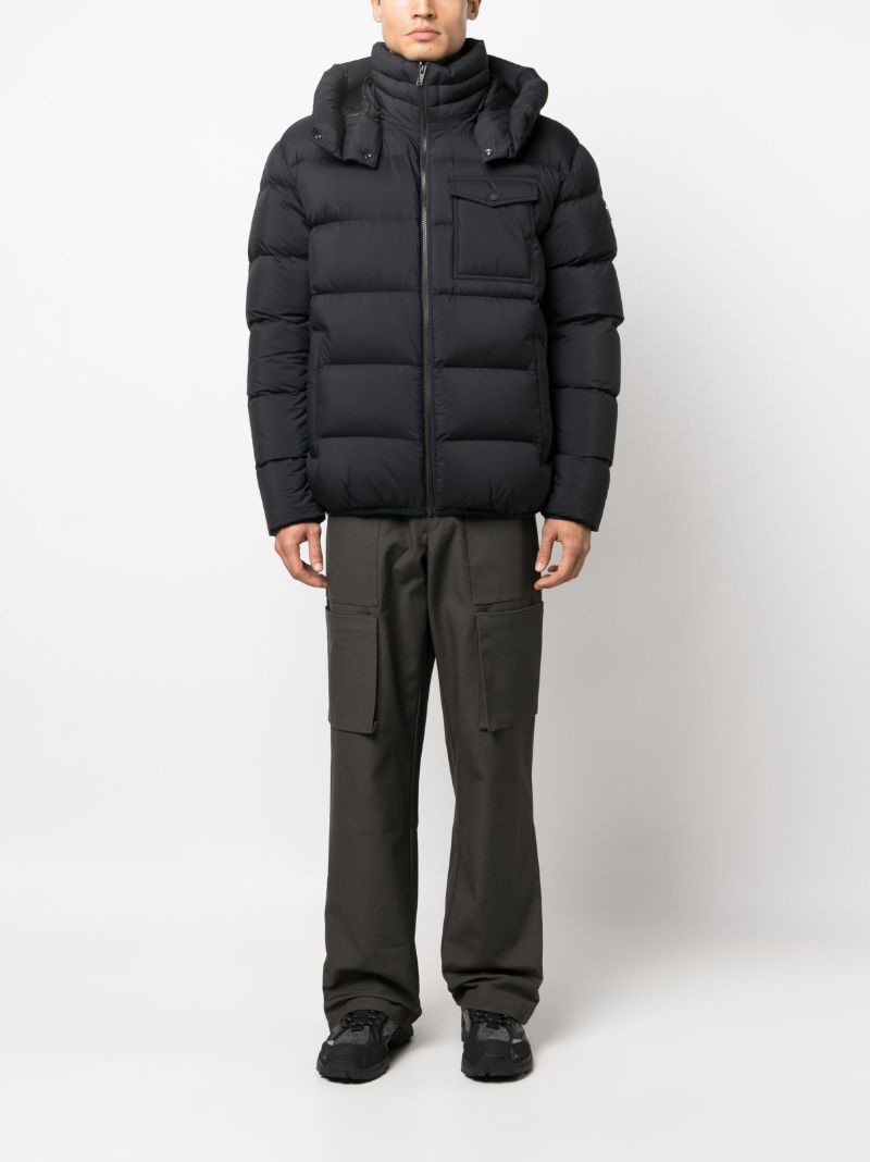 Black Bedstuy Padded Jacket