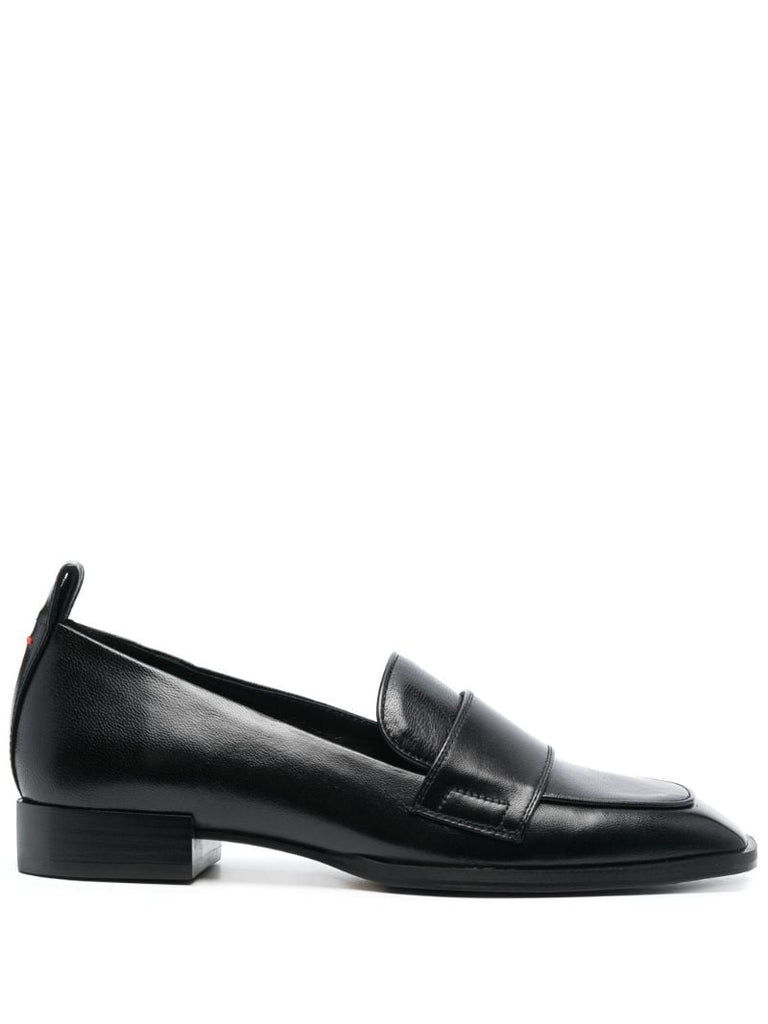 Black Julie 25 Nappa Leather Loafers