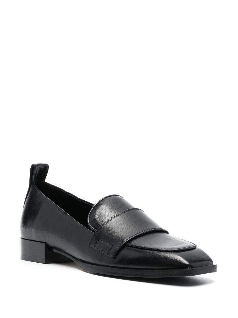Black Julie 25 Nappa Leather Loafers