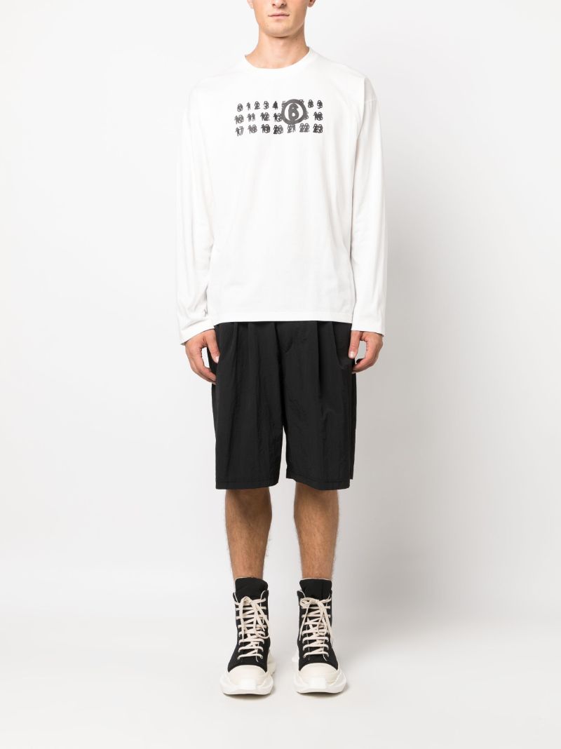 White Logo-print Cotton T-shirt
