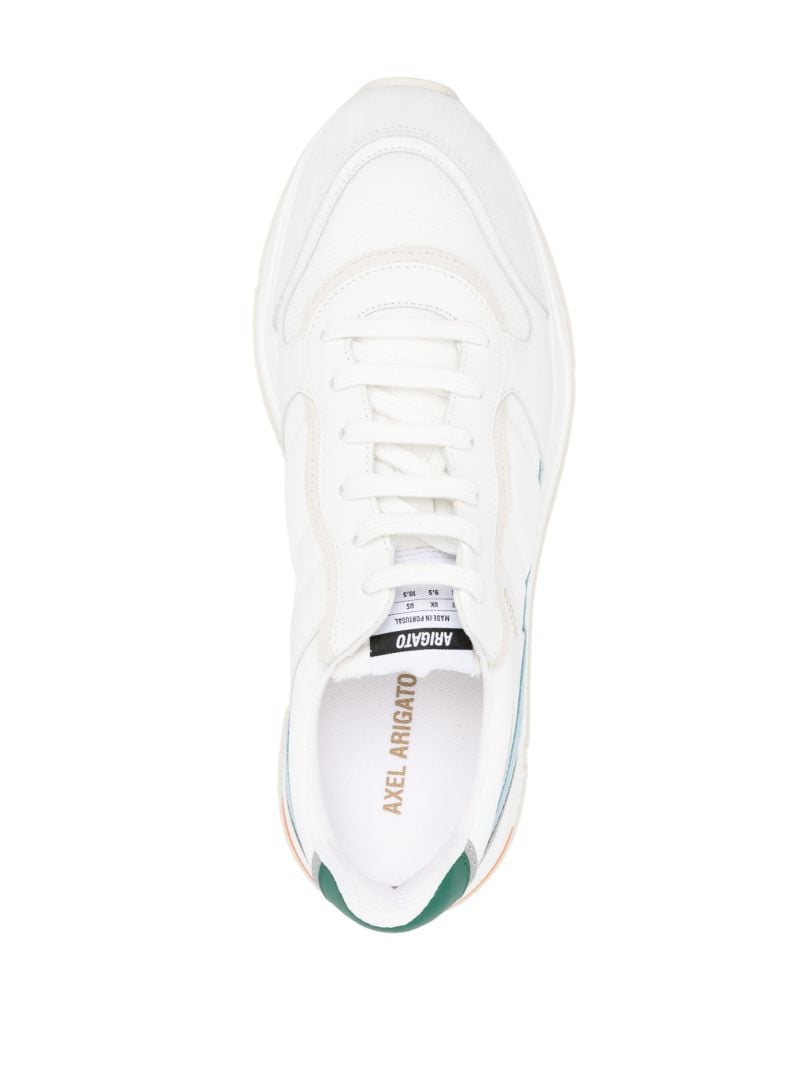 White Rush Leather Sneakers