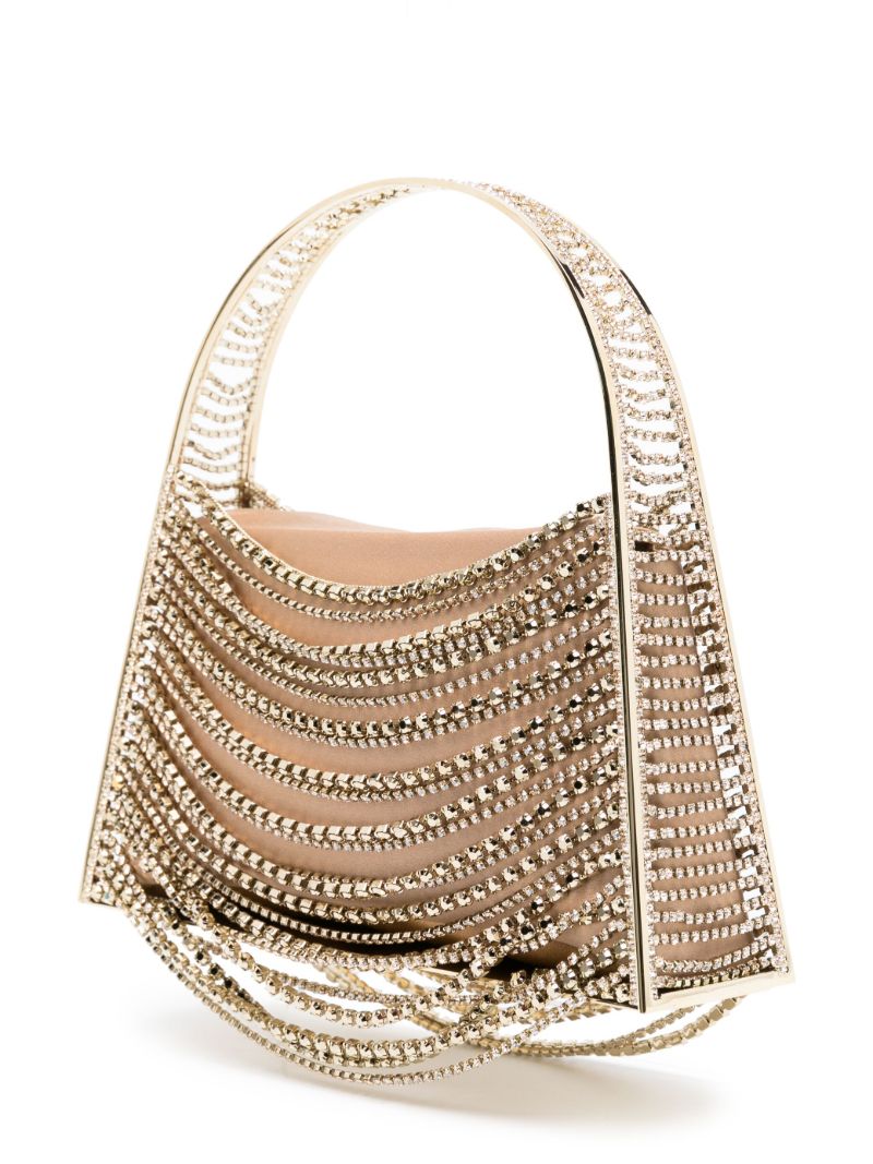 Neutral Lucia in the Sky Crystal Tote Bag