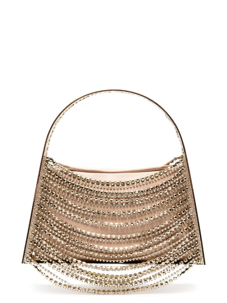 Neutral Lucia in the Sky Crystal Tote Bag