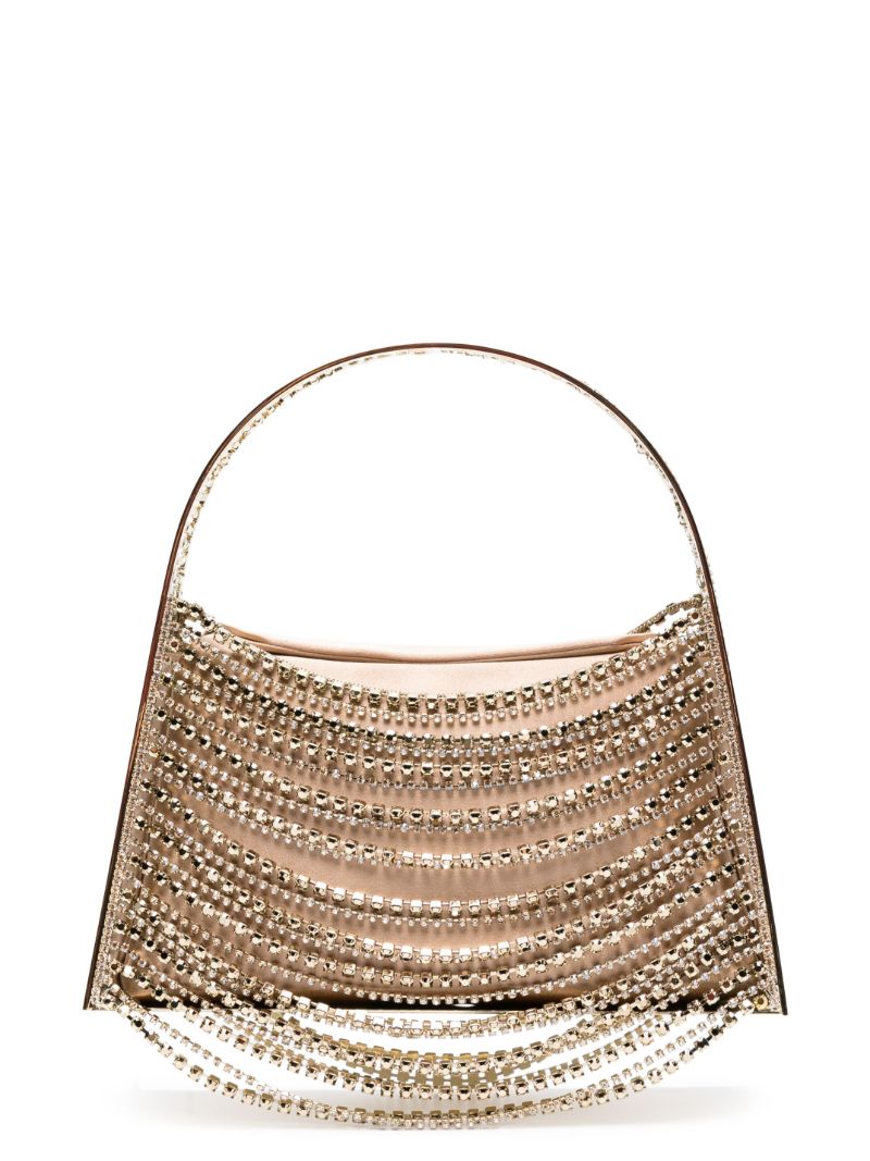 Neutral Lucia in the Sky Crystal Tote Bag