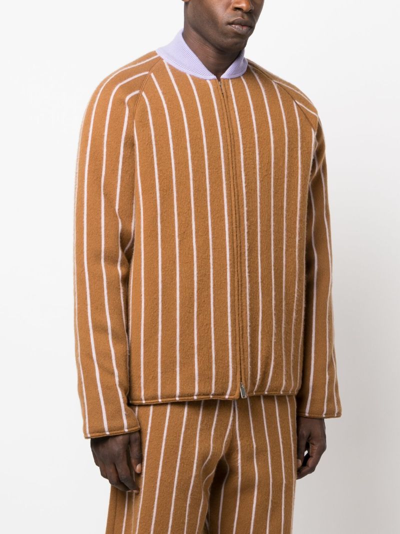 Striped Cashmere Jacket