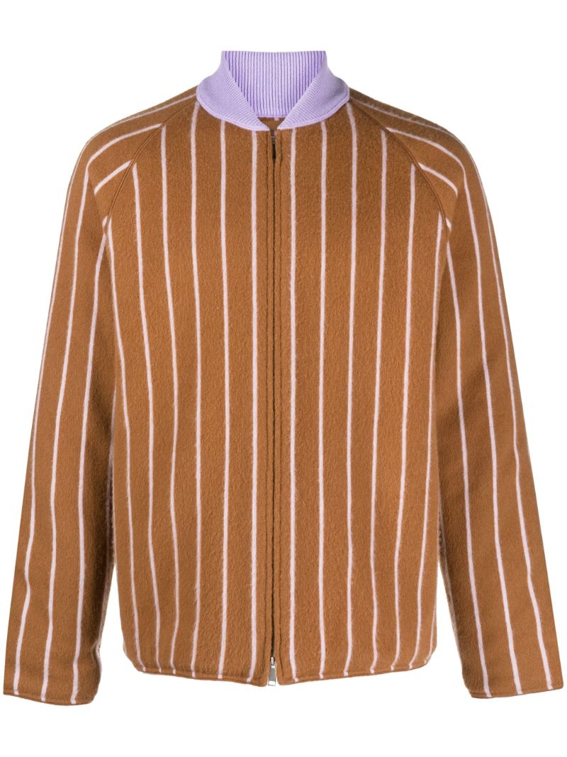 Striped Cashmere Jacket
