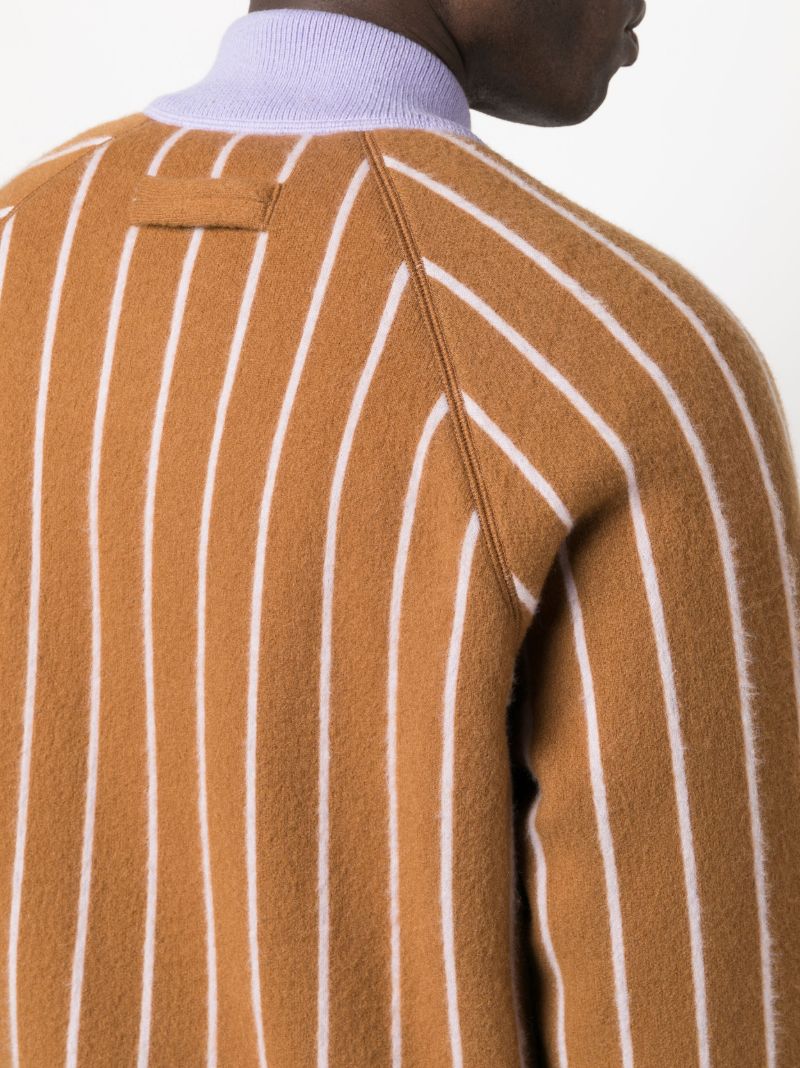 Striped Cashmere Jacket