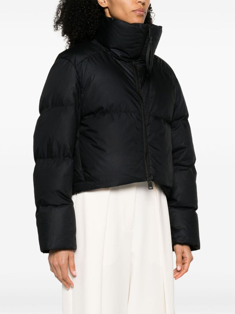 Black Garnet Quilted Jacket