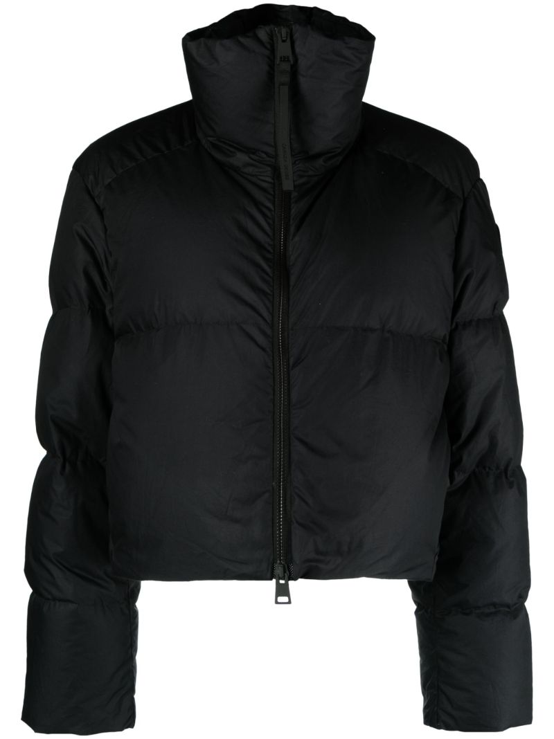 Black Garnet Quilted Jacket