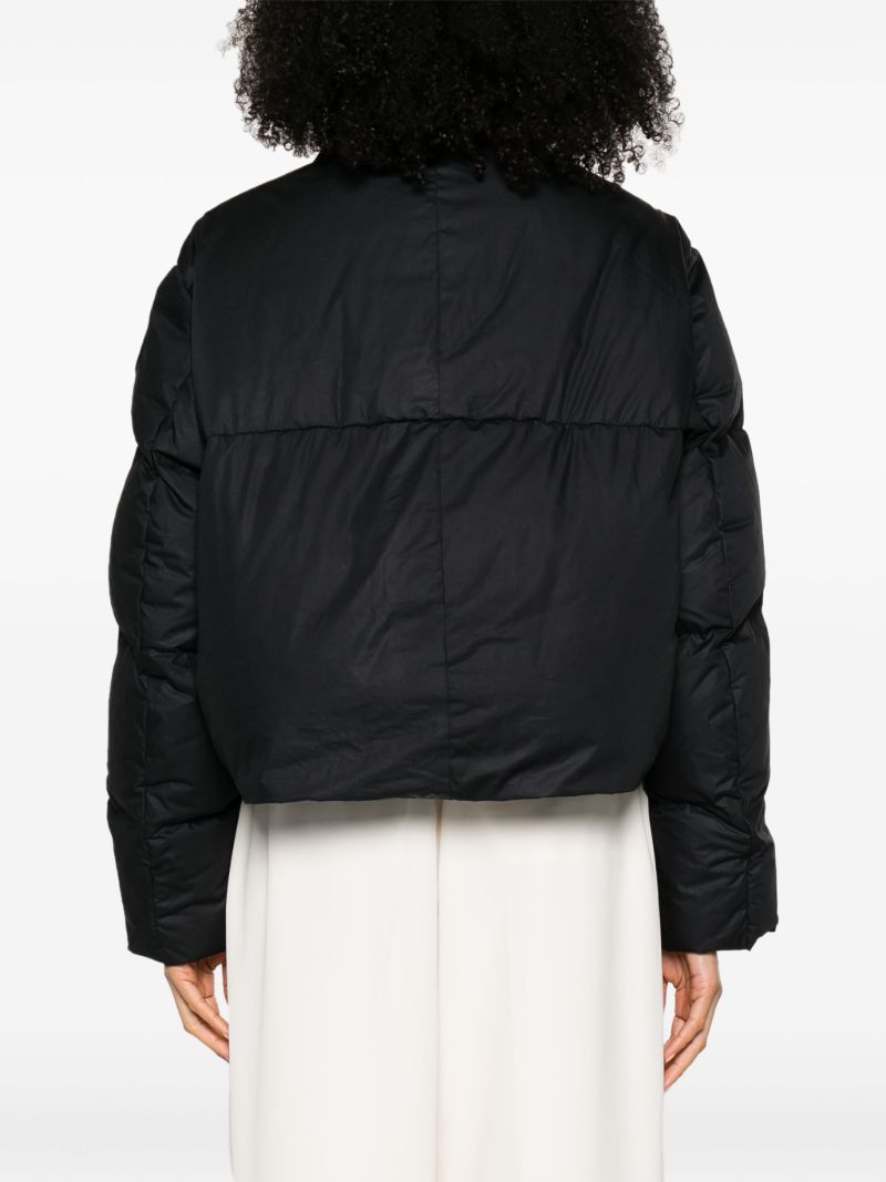 Black Garnet Quilted Jacket