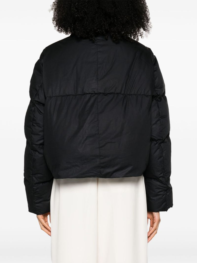 Black Garnet Quilted Jacket