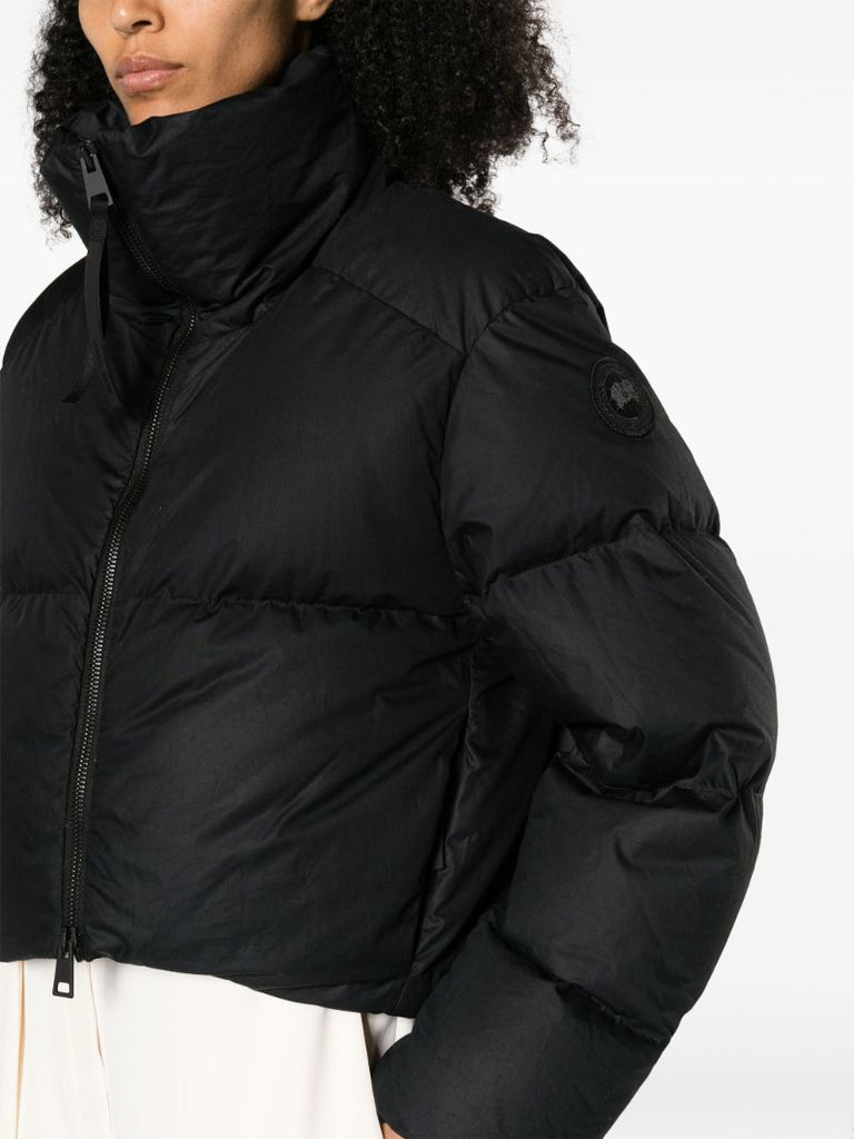 Black Garnet Quilted Jacket
