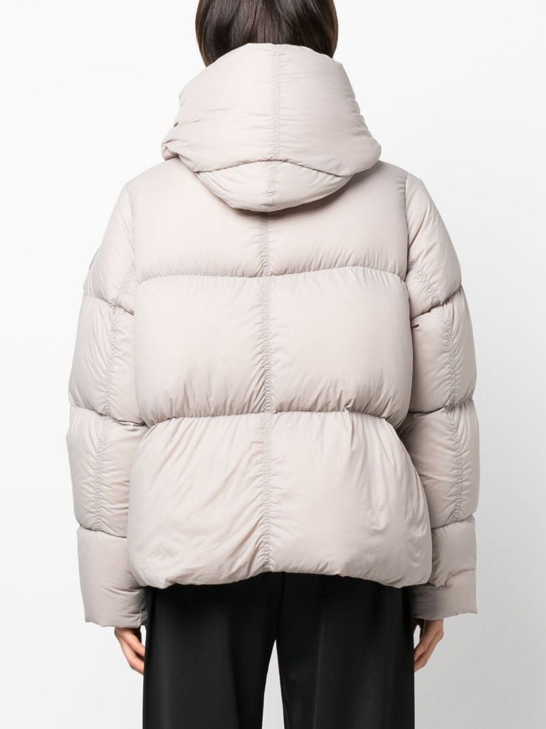 Grey Rhoda Hooded Puffer Jacket