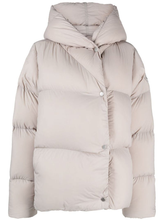Grey Rhoda Hooded Puffer Jacket