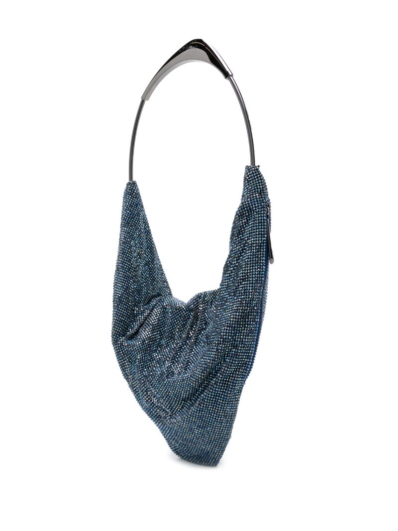 Blue Ursolina Crystal Shoulder Bag