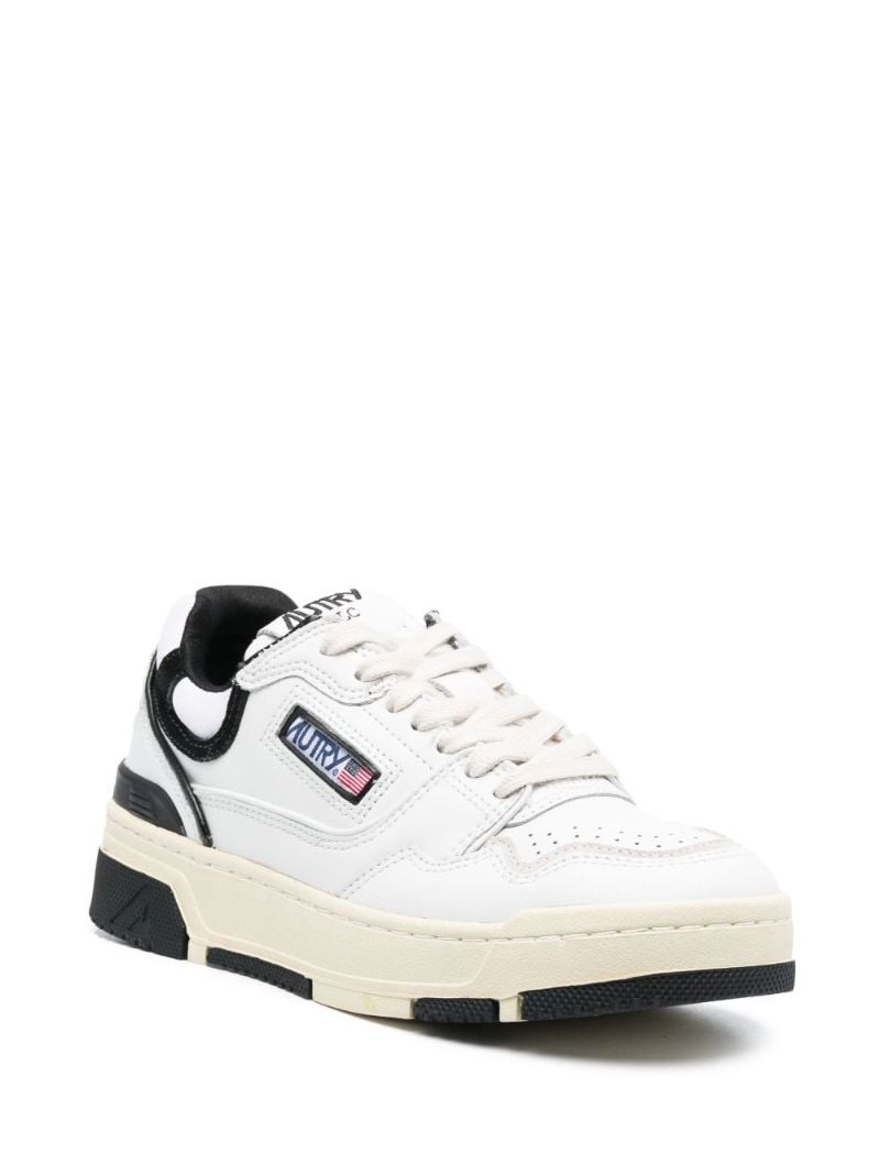 White Clc Leather Sneakers