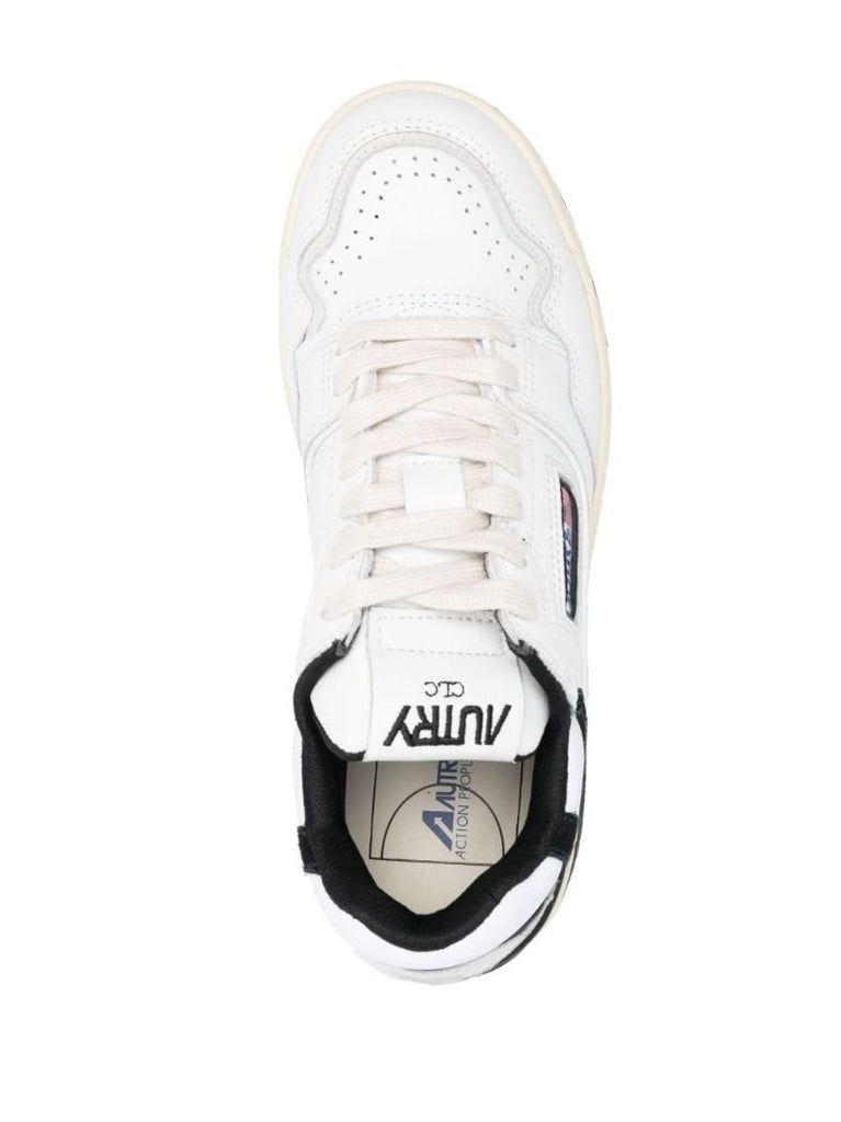White Clc Leather Sneakers