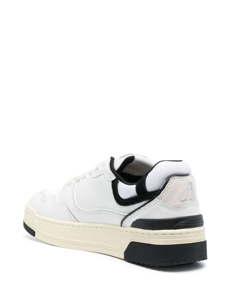 White Clc Leather Sneakers