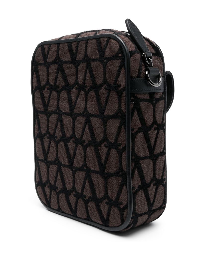 Black Toile Iconographe Canvas Shoulder Bag