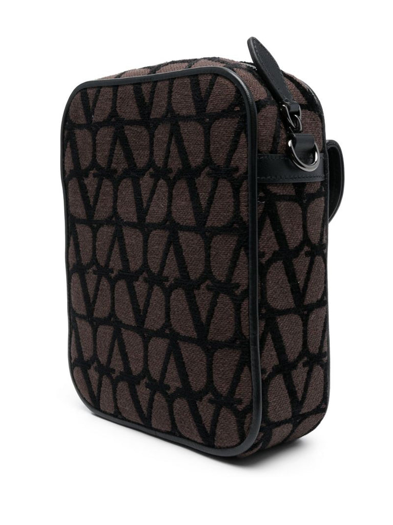 Black Toile Iconographe Canvas Shoulder Bag