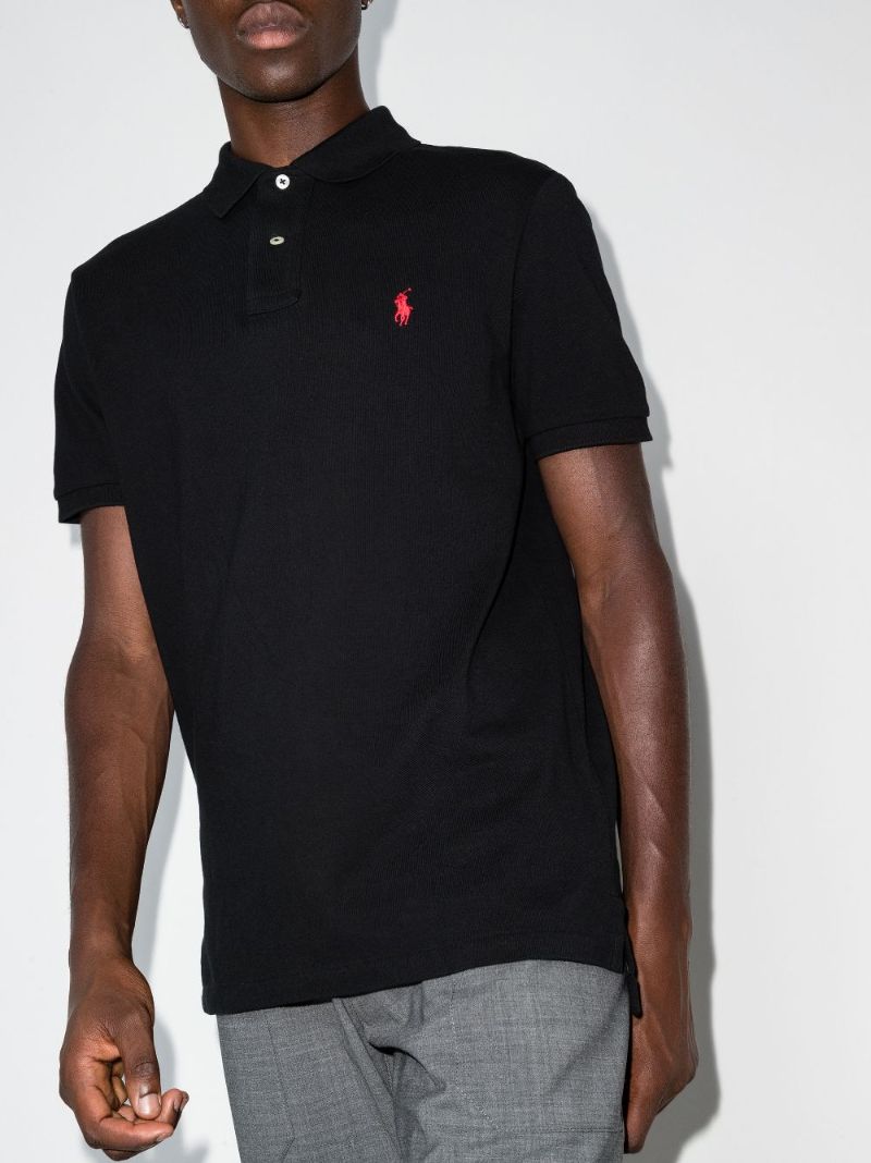 Embroidered-logo Polo Shirt