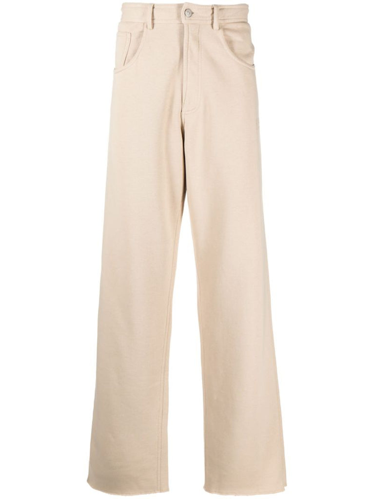 Neutral Wide-leg Trousers