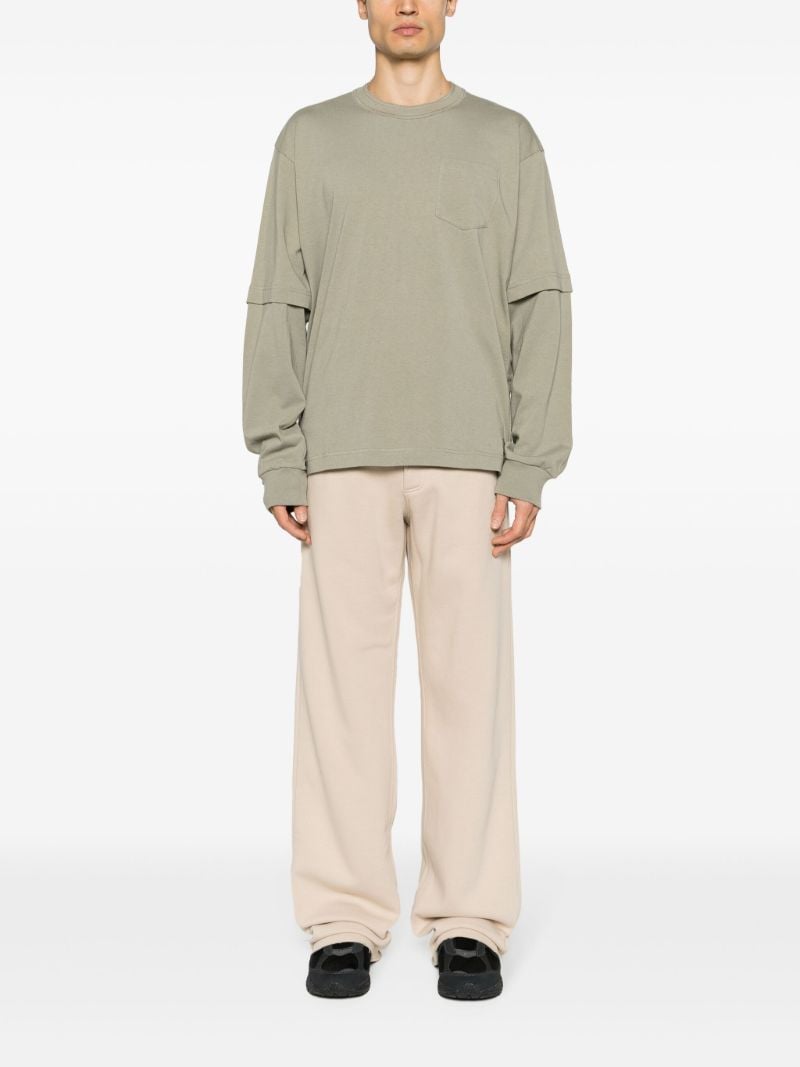 Neutral Wide-leg Trousers