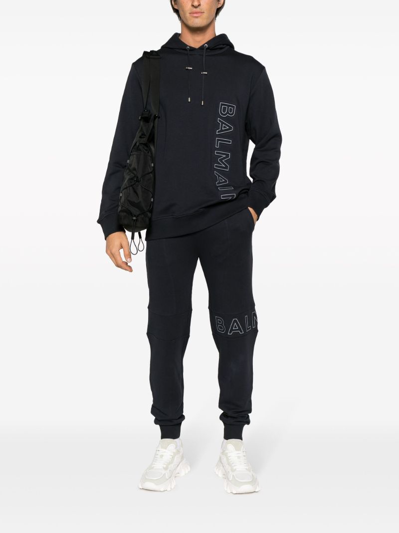 Blue Reflective-logo Track Pants