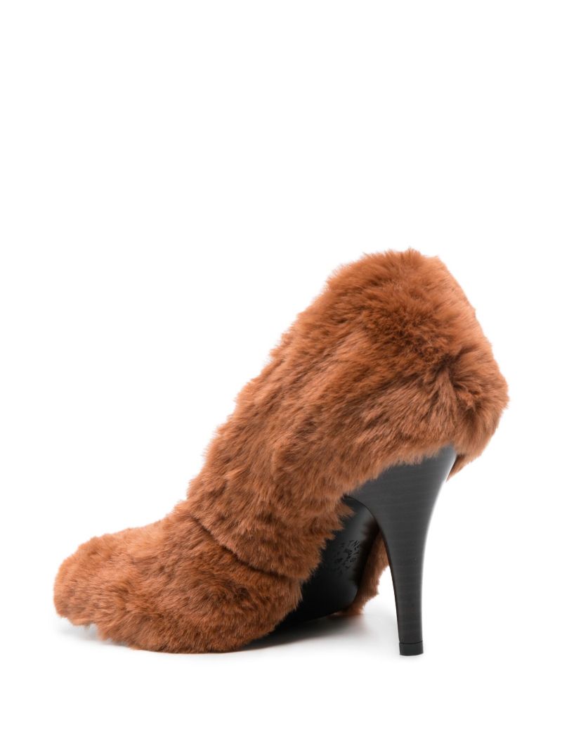 Brown 95 Ryder Shaggy Pumps