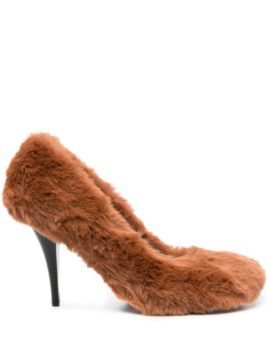 Brown 95 Ryder Shaggy Pumps