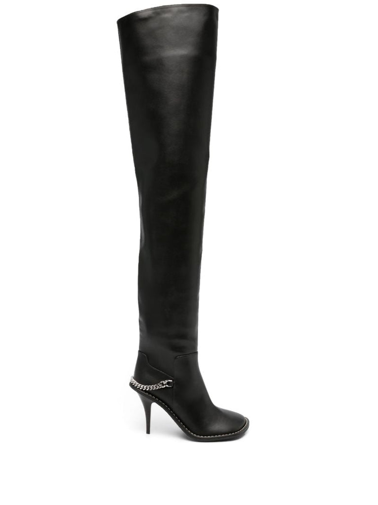 Black Ryder 95 Thigh-high Boots
